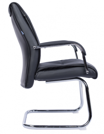 Офисное конференц-кресло Everprof Bond CF экокожа черная