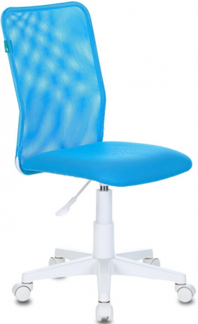 Детское компьютерное кресло Бюрократ KD-9 голубой сетка/ткань