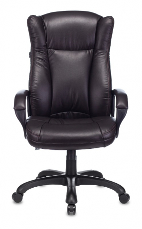 Кресло руководителя Бюрократ CH-879N темно-коричневый экокожа