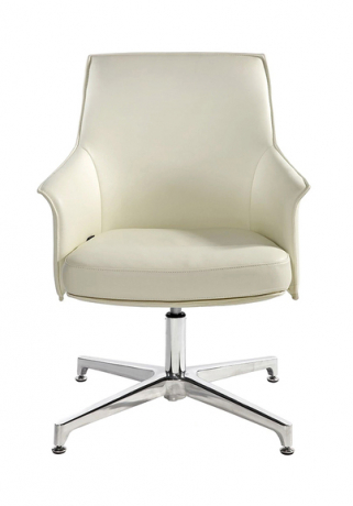 Конференц-кресло Norden Бордо CF слоновая кость кожа