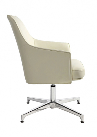 Конференц-кресло Norden Бордо CF слоновая кость кожа