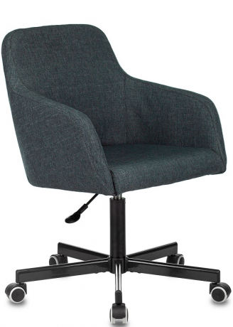 Компьютерное кресло Бюрократ CH-380M ткань синий шторм