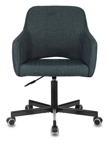 Компьютерное кресло Бюрократ CH-380M ткань синий шторм