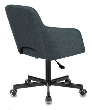 Компьютерное кресло Бюрократ CH-380M ткань синий шторм