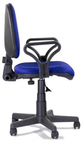 Компьютерное кресло UTFC Метро Самба пластик ткань синий