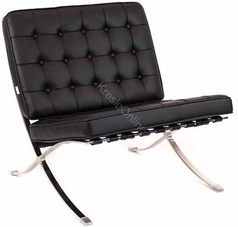 Диван офисный Everprof Barcelona 1 экокожа черный