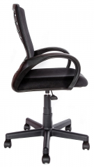 Компьютерное кресло Ирис ткань-сетка черная