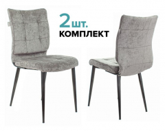 Стул для кухни Бюрократ KF-4_2 комплект 2 шт. серый Light 19