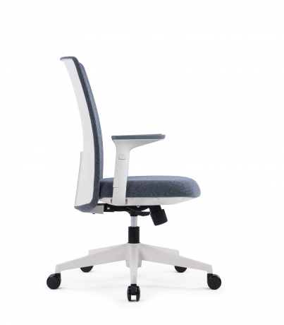 Офисное кресло Norden Baden белый/серый