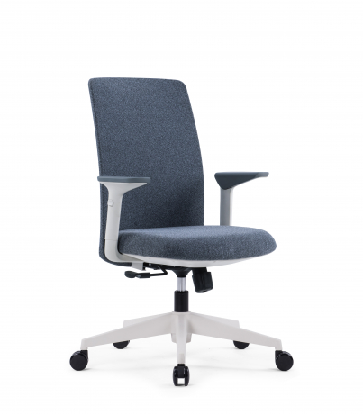 Офисное кресло Norden Baden белый/серый