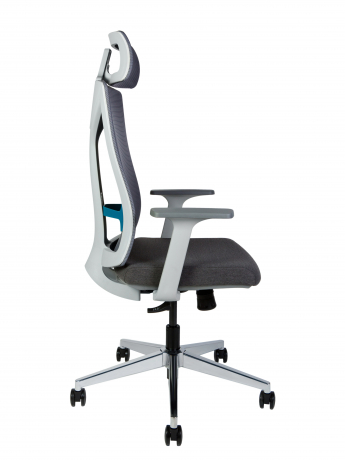 Кресло руководителя Norden Бостон серый