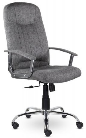 Офисное кресло UTFC Бостон CH-277 хром серый