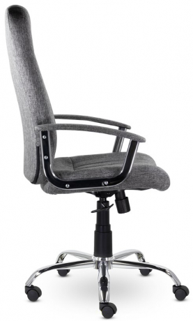Офисное кресло UTFC Бостон CH-277 хром серый