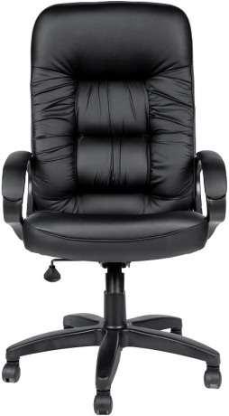 Компьютерное кресло Болеро Ультра SOFT кожа черная