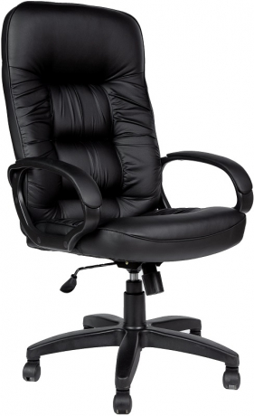 Компьютерное кресло Болеро Ультра SOFT кожа черная