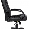 Компьютерное кресло Болеро Ультра SOFT кожа черная