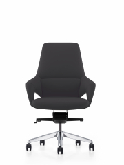 Кресло руководителя Norden Шопен LB черная кожа