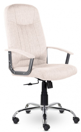 Офисное кресло UTFC Бостон CH-277 хром мокко