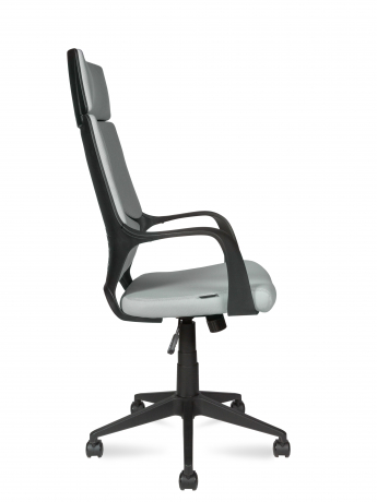 Офисное кресло Norden IQ Black светло серая ткань