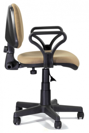 Компьютерное кресло UTFC Астек Самба пластик ткань бежевый