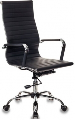 Кресло руководителя Бюрократ CH-883 черный экокожа