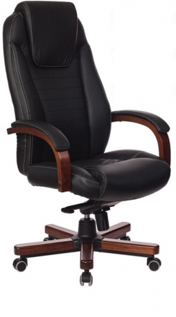 Офисное кресло руководителя Бюрократ T-9923Walnut