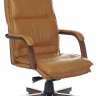 Кресло руководителя Бюрократ T-9927WALNUT горчичный