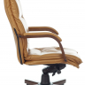 Кресло руководителя Бюрократ T-9927WALNUT горчичный