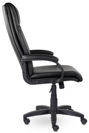 Кресло руководителя UTFC Артекс B пластик-люкс экокожа черная
