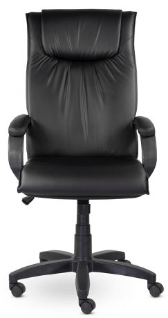 Кресло руководителя UTFC Артекс B пластик-люкс экокожа черная