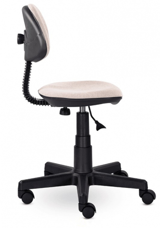 Детское компьютерное кресло UTFC Стар Б/п овалина пластик ткань HQ бежевый