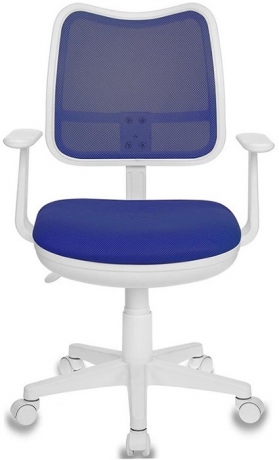 Детское компьютерное кресло Бюрократ CH-W797 синий сетка/ткань