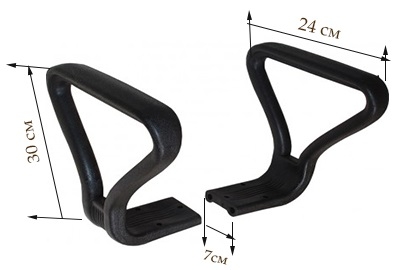 Подлокотники Самба (комплект 2 шт.)