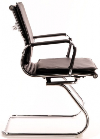 Офисное конференц-кресло Everprof Nerey CF экокожа черная