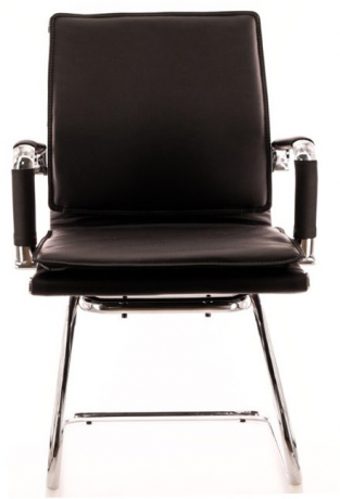 Офисное конференц-кресло Everprof Nerey CF экокожа черная