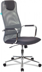 Кресло офисное Бюрократ KB-9N темно-серый сетка/ткань