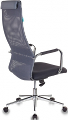 Кресло офисное Бюрократ KB-9N темно-серый сетка/ткань