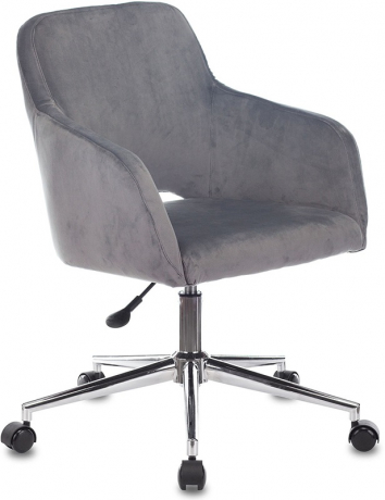 Компьютерное кресло Бюрократ CH-380SL ткань серая жемчужина