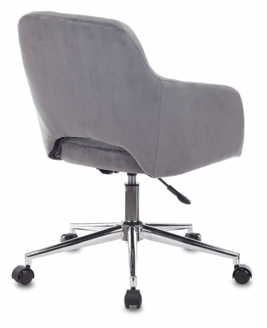 Компьютерное кресло Бюрократ CH-380SL ткань серая жемчужина