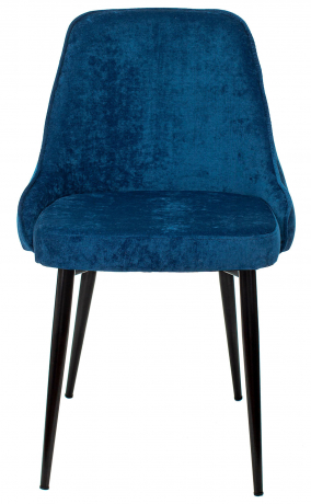 Стул для кухни Бюрократ KF-5 синий Velvet 29