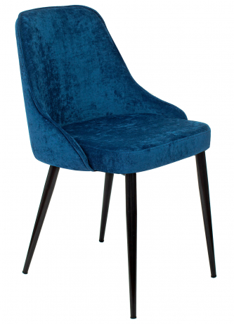 Стул для кухни Бюрократ KF-5 синий Velvet 29