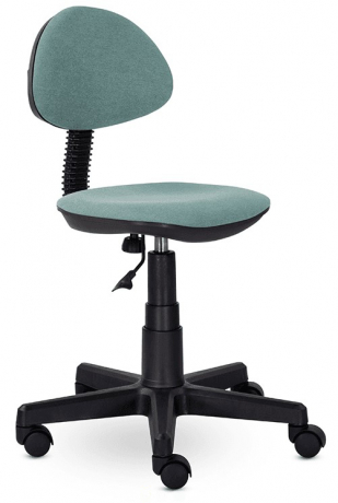 Детское компьютерное кресло UTFC Стар Б/п овалина пластик ткань HQ бирюзовый