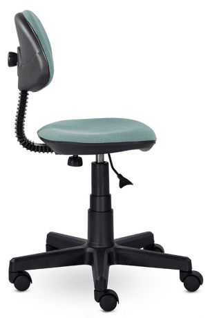 Детское компьютерное кресло UTFC Стар Б/п овалина пластик ткань HQ бирюзовый