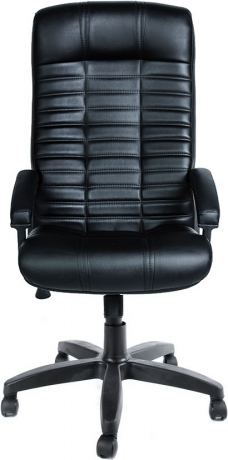 Кресло офисное Атлант XL экокожа черная