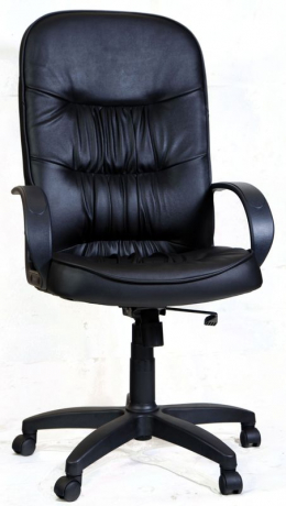 Компьютерное кресло Рио Ультра экокожа черная