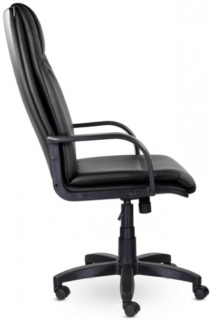 Кресло руководителя UTFC Артекс B пластик кожа черная