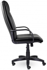 Кресло руководителя UTFC Артекс B пластик кожа черная