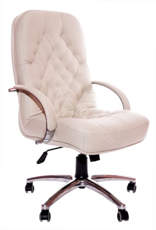 Кресло Премьер хром низкая спинка