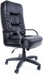 Кресло офисное Болеро Стандарт экокожа черный