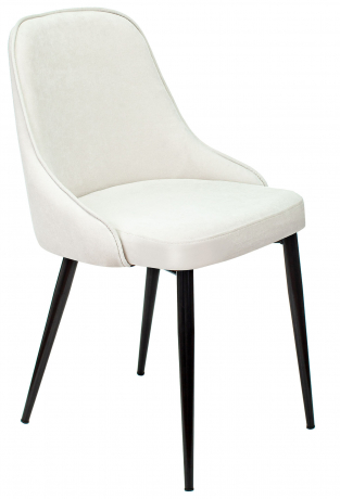 Стул для кухни Бюрократ KF-5 молочный Velvet 20